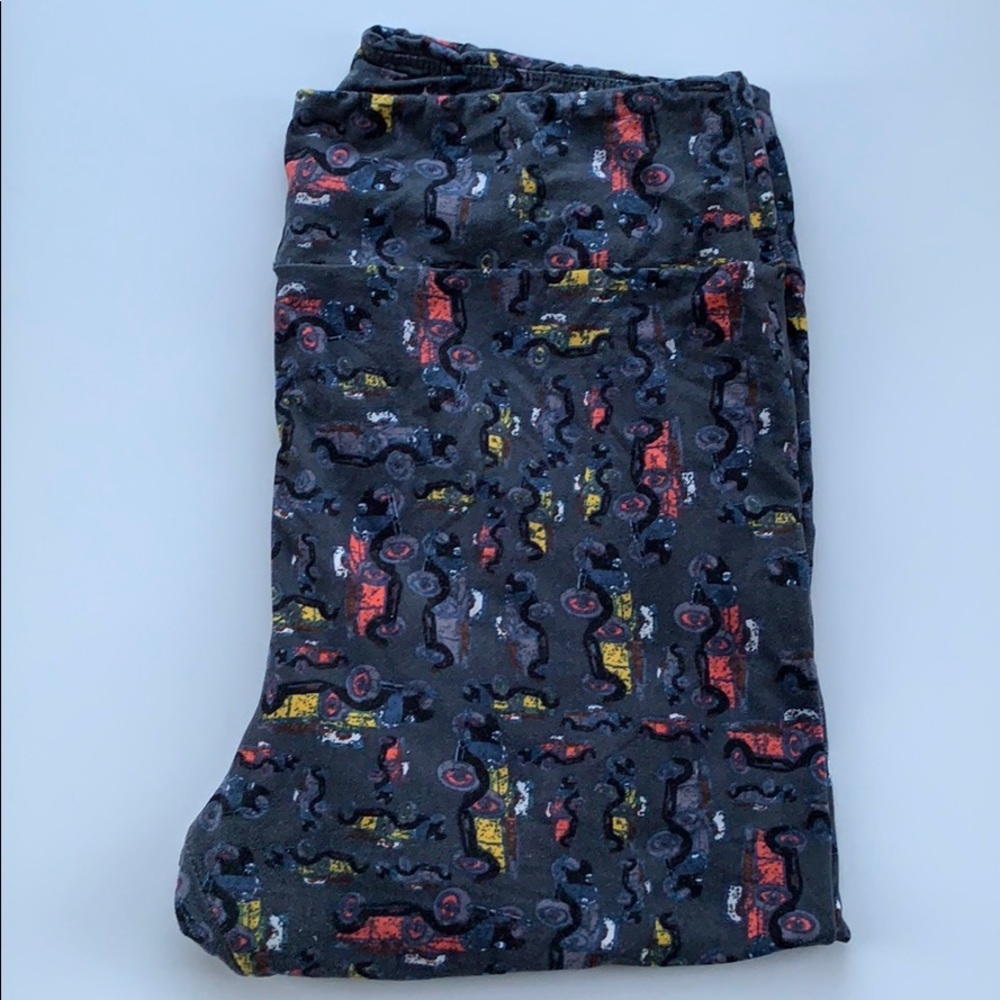 LulaRoe TC antique car leggings